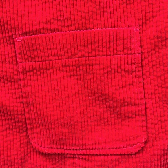 J Jill Red Corduroy jacket - Picture 4 of 8
